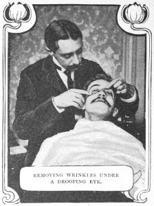 old photo of a plastic surgeon
