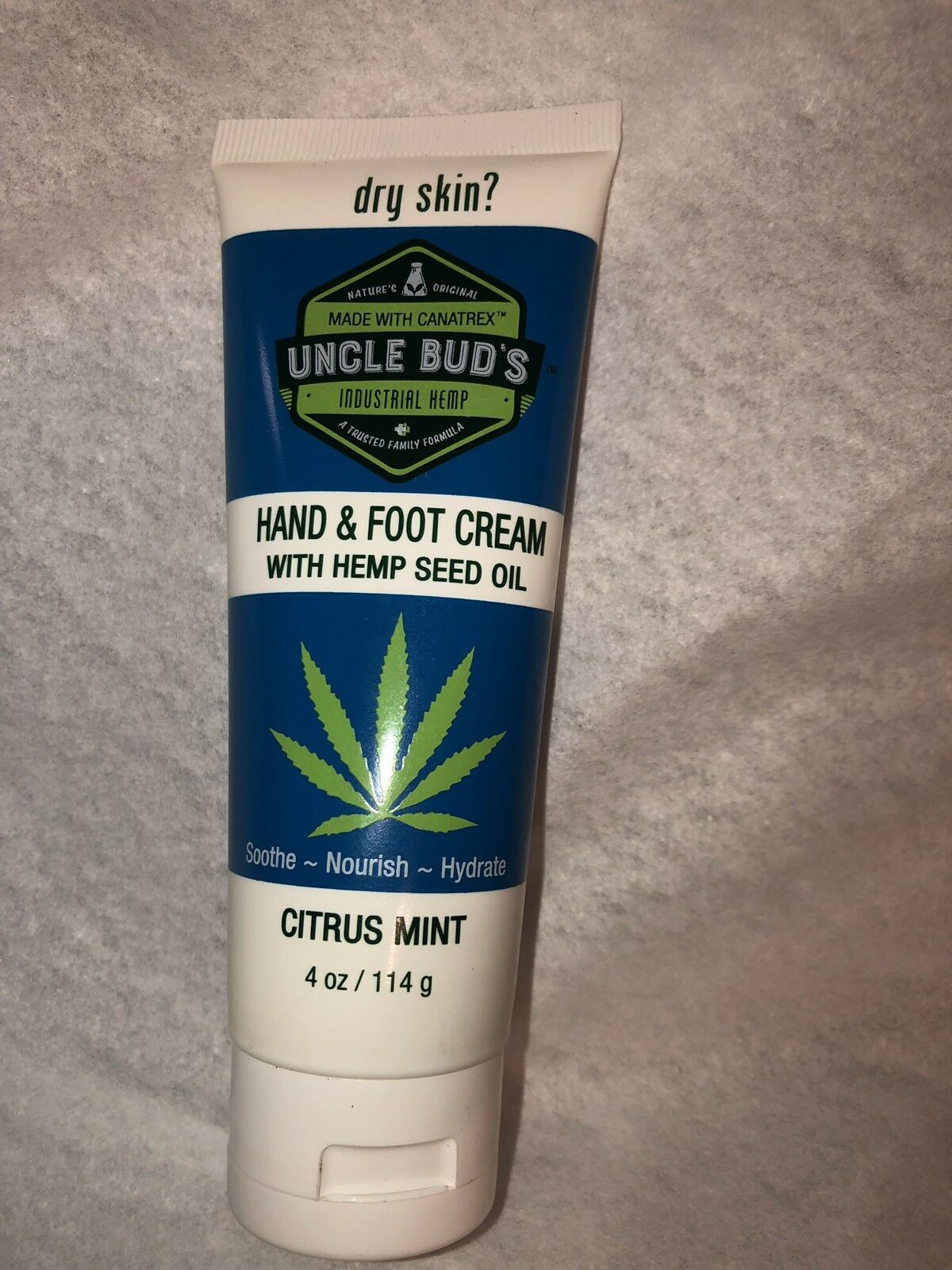 Uncle Bud’s Hemp Hand & Foot Cream