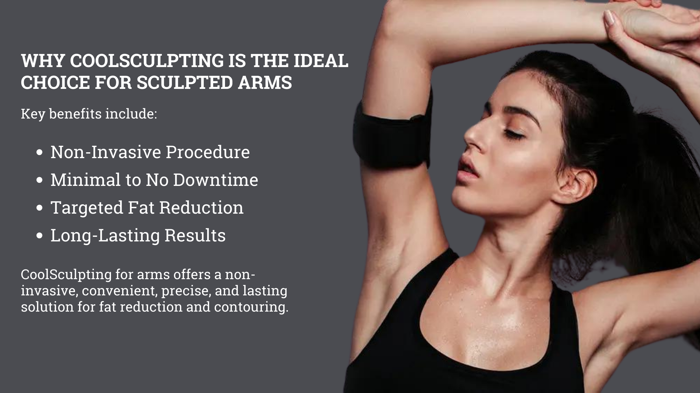 CoolSculpting for toned arms