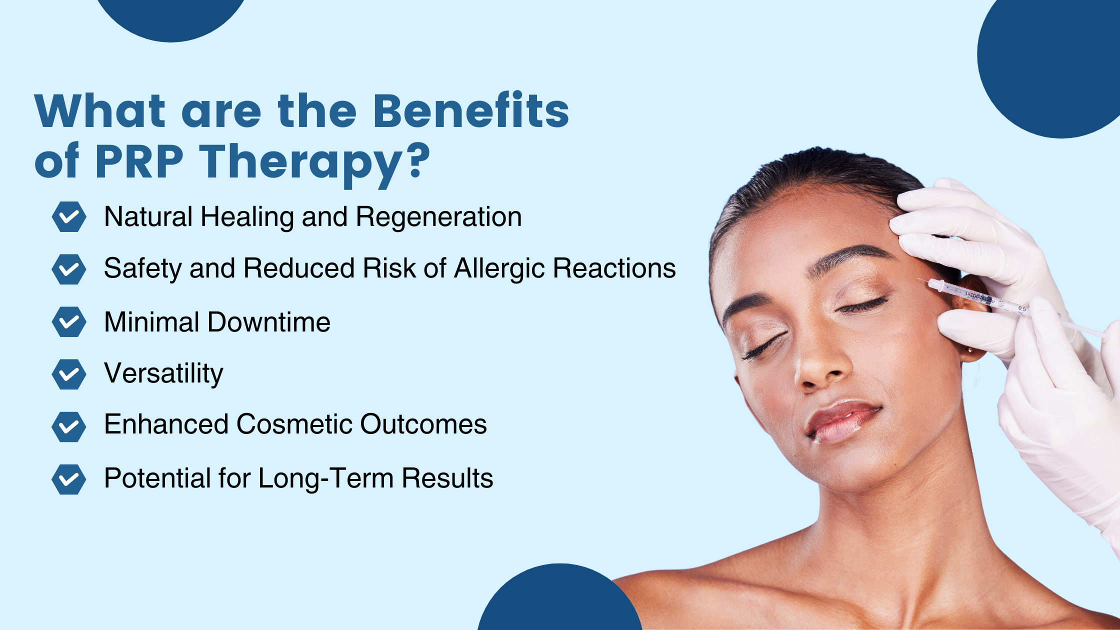 Benefits of PRP Therapy