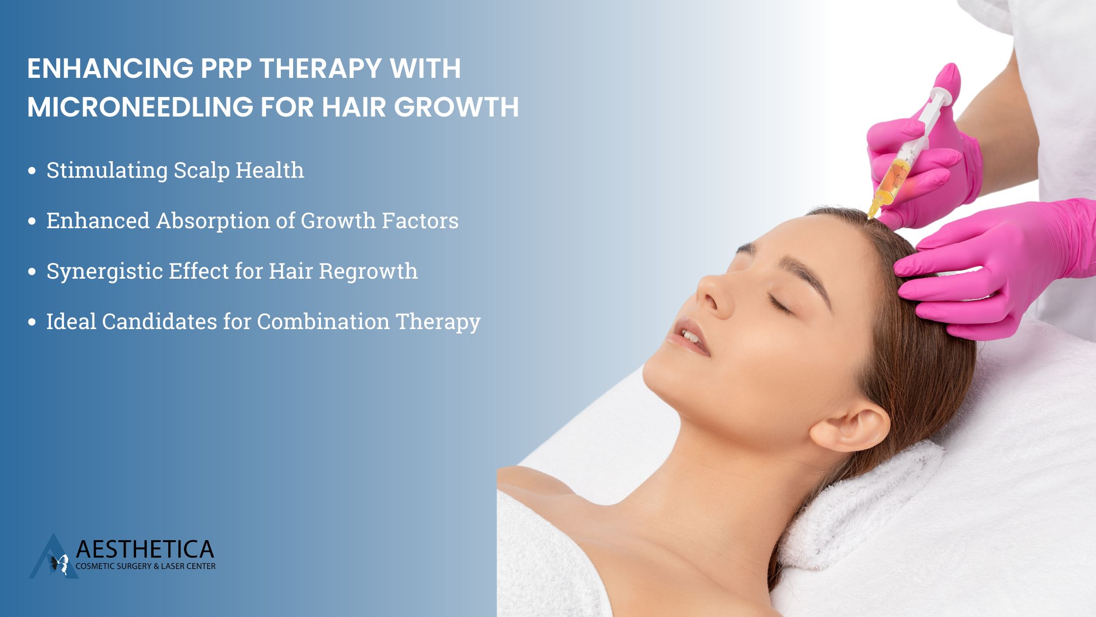 Enhancing PRP Therapy with Microneedling for Hair Growth