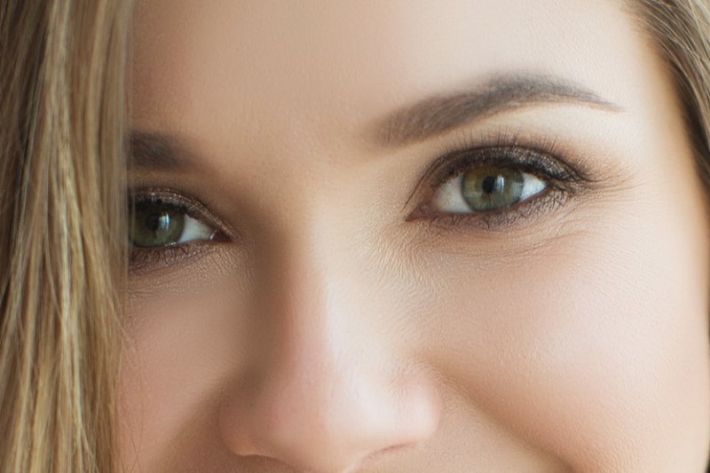 young woman eyes 2